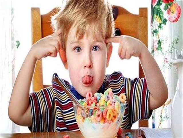 تغذية أطفال فرط الحركة